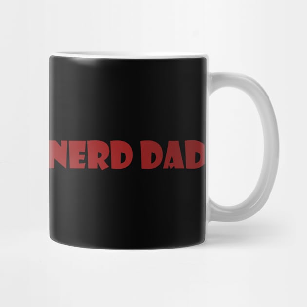 The RND Cartoon Lettering - Red by The Rustic Nerd Dad